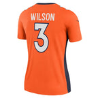Russell Wilson Denver Broncos Nike Women's Alternate Legend Jersey - Orange