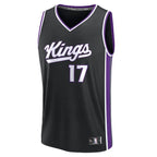Jonas Valančiūnas Sacramento Kings  Youth Fast Break Replica Player Jersey - Black - Icon Edition