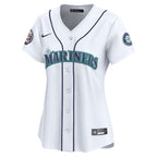 Ichiro Suzuki Seattle Mariners Nike Women's Home Retired Hall of Fame Patch Limited Jersey - White