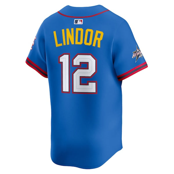 Francisco Lindor National League Nike 2025 All-Star Edition Limited Player Jersey - Blue