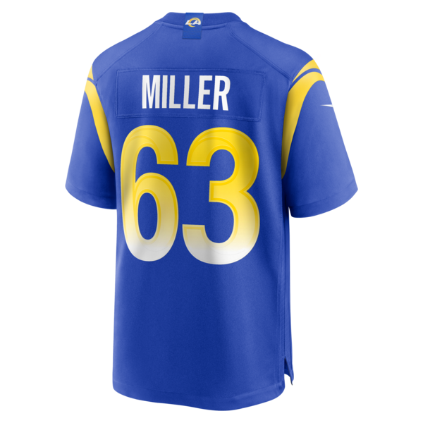 Grant Miller Los Angeles Rams Nike  Game Jersey - Royal