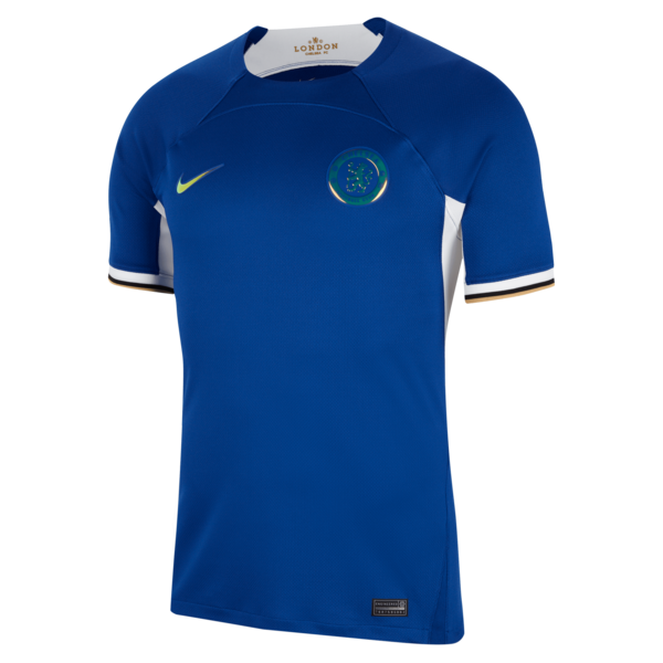 Moisés Caicedo Chelsea Nike 2023/24 Home Stadium Replica Player Jersey - Blue/Mint/Navy