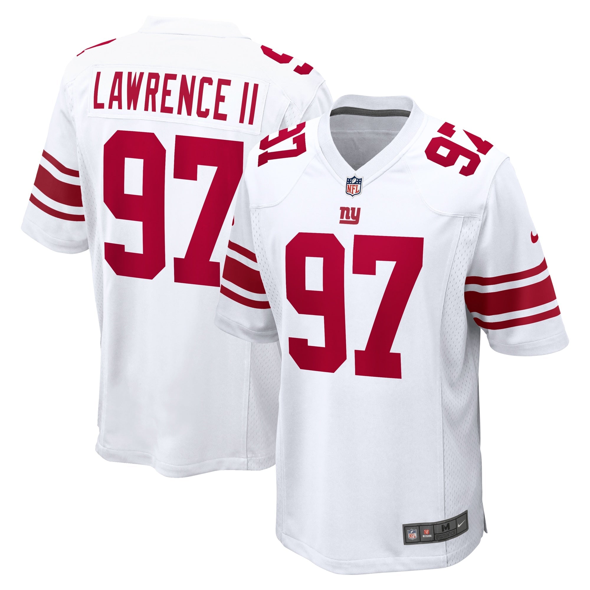 Dexter Lawrence II New York Giants Nike Team Game Player Jersey - Royal/White