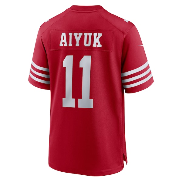 Brandon Aiyuk San Francisco 49ers Nike Women's Team Game Player Jersey - Scarlet