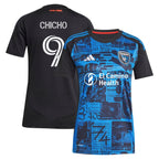 Cristian Arango San Jose Earthquakes adidas Women's 2025 Headliner Replica Player Jersey - Black