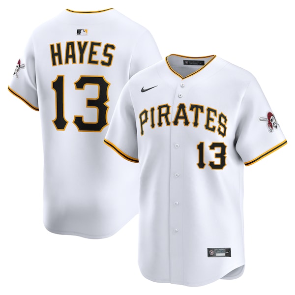 Ke'Bryan Hayes Pittsburgh Pirates Nike Home Limited Player Jersey - White