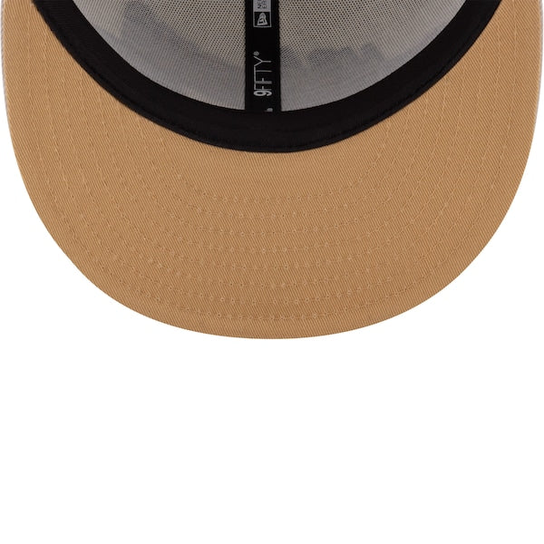 Boston Celtics New Era 2024 NBA Finals Champions Locker Room 9FIFTY Snapback Hat - Cream