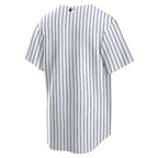 New York Yankees Nike Home Replica Team Jersey - Blank - White