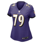 Ronnie Stanley Baltimore Ravens Nike Women's Game Jersey - Purple