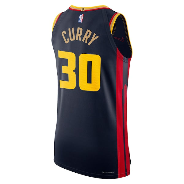 Stephen Curry Golden State Warriors Nike 2024/25 Authentic Player Jersey - City Edition - Navy
