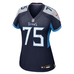 Dan Moore Jr. Tennessee Titans Nike Women's Team Game Jersey -  Navy