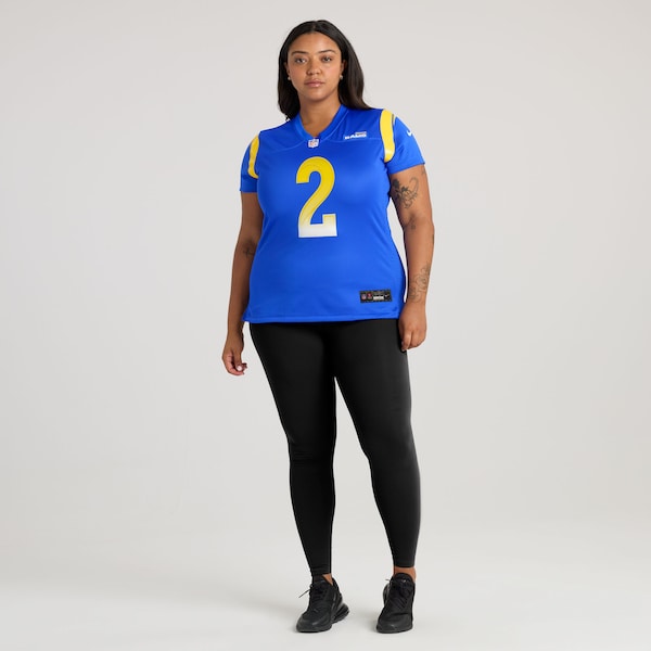 Quintez Cephus Los Angeles Rams Nike Women's Team Game Jersey -  Royal