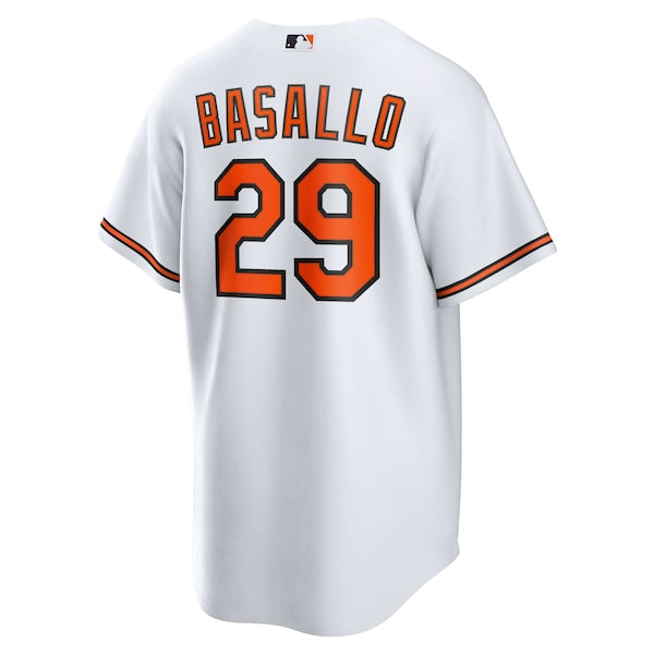 Samuel Basallo Baltimore Orioles Nike  Youth Home Replica Jersey - White