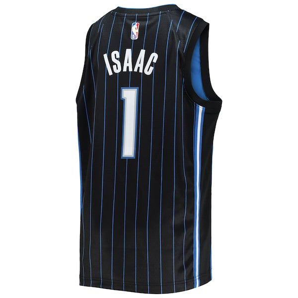 Jonathan Isaac Orlando Magic Nike Youth 2021/22 Diamond Swingman Jersey - Icon Edition - Black