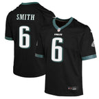 DeVonta Smith Philadelphia Eagles Nike Youth Game Jersey - Black/White