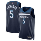 Anthony Edwards Minnesota Timberwolves Nike Unisex Swingman Replica Jersey - Icon Edition - Navy