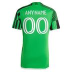 Austin FC adidas 2024 Las Voces Kit Replica Custom Jersey - Green