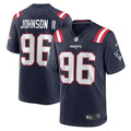 Eric Johnson II New England Patriots Nike  Game Jersey -  Navy