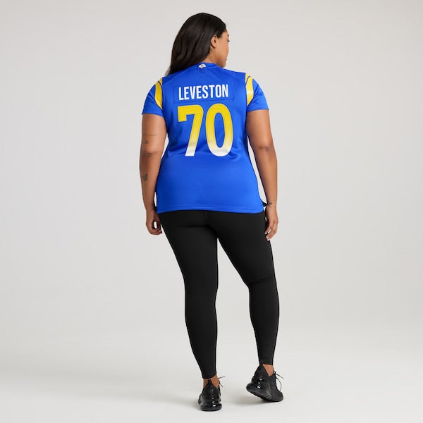 KT Leveston Los Angeles Rams Nike Women's Team Game Jersey -  Royal