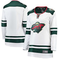 Minnesota Wild  Women's Away Breakaway Jersey - White/Green