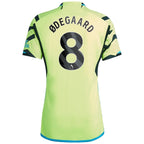 Martin Odegaard Arsenal adidas 2023/24 Away Replica Player Jersey - Yellow/Green