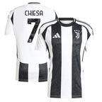 Federico Chiesa Juventus adidas 2024/25 Home Replica Player Jersey - White