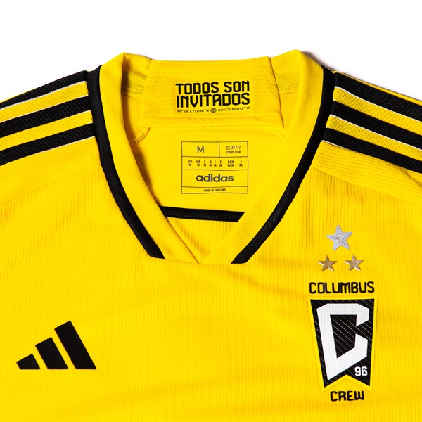 Aidan Morris Columbus Crew adidas 2024 The Home Kit Authentic Player Jersey - Yellow