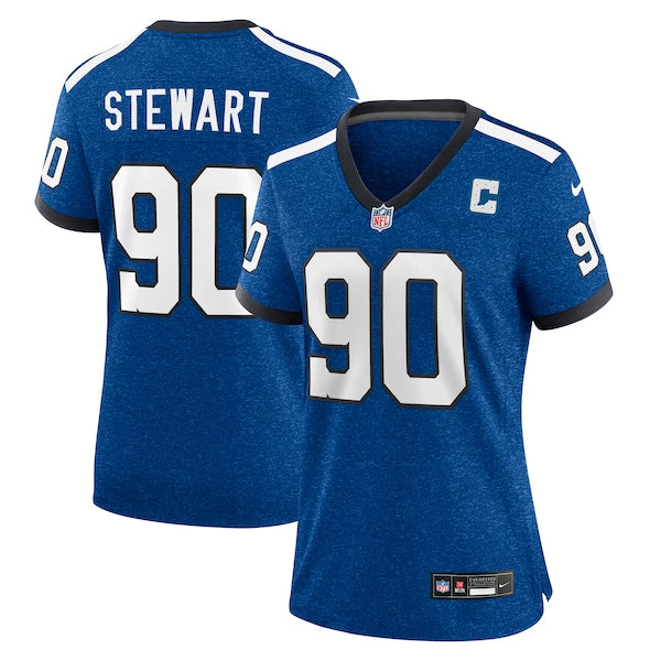 Grover Stewart Indianapolis Colts Nike Women's Indiana Nights Alternate Game Jersey - Royal/Royal