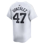 Victor González New York Yankees Nike Home Limited Player Jersey – White