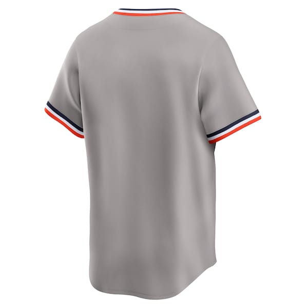 Detroit Tigers Nike Cooperstown Collection Limited Jersey - Gray