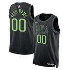 New Orleans Pelicans Nike Unisex 2025/26 City Edition Swingman Custom Jersey - Black
