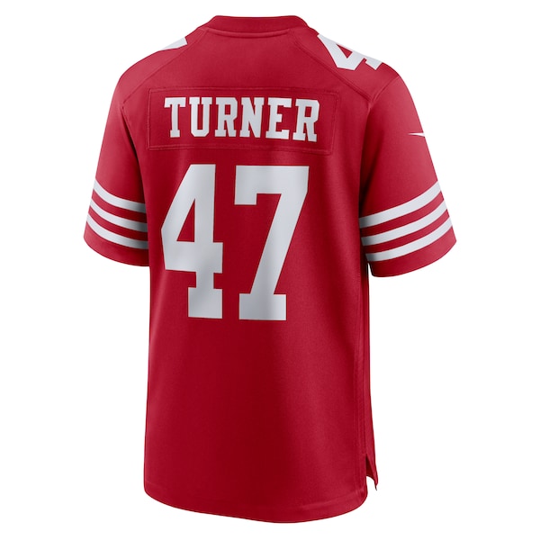 Ezekiel Turner San Francisco 49ers Nike Team Game Jersey -  Scarlet