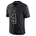 Dak Prescott Dallas Cowboys Nike RFLCTV Limited Jersey - Black