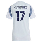 Brian Gutierrez Chicago Fire adidas Women's 2025 The Municipal Kit Replica Player Jersey - Light Blue