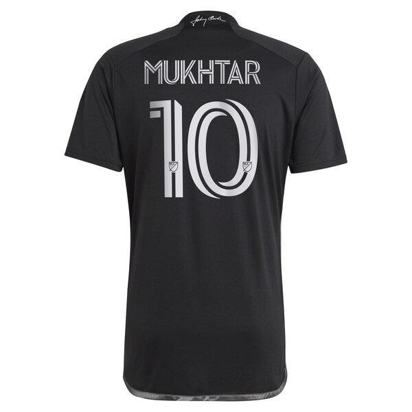 Hany Mukhtar Nashville SC adidas 2024 Man In Black Kit Replica Player Jersey - Black
