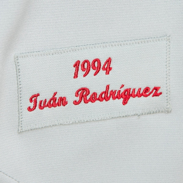 Ivan RodriguezTexas Rangers 1994 Cooperstown Collection Authentic Dark Jersey - Gray