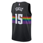 Nikola Jokić Denver Nuggets Nike Unisex 2025/26 Swingman Jersey - Black - City Edition