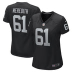 Jordan Meredith Las Vegas Raiders Nike Women's Game Player Jersey - Black