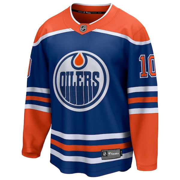 Trent Frederic Edmonton Oilers  Home Breakaway Jersey - Royal