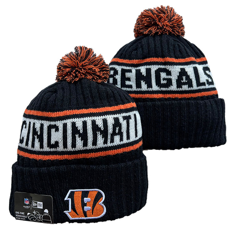 CINCINNATI BENGALS KNIT HAT