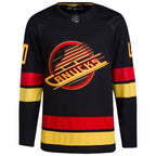 Elias Pettersson Vancouver Canucks adidas Alternate - 2022/23 Primegreen Authentic Pro Player Jersey - Black