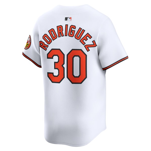 Grayson Rodriguez Baltimore Orioles Nike Alternate Limited Player Jersey - White