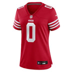 Renardo Green San Francisco 49ers Nike Women's  Game Jersey -  Scarlet