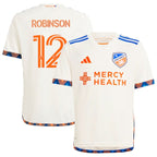 Miles Robinson FC Cincinnati adidas Youth 2024 The Canvas Kit Replica Player Jersey - White