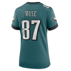 Nick Muse Philadelphia Eagles Nike Women's Team Game Jersey - Midnight Green