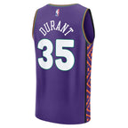 Kevin Durant Phoenix Suns  2024/25 Fast Break Player Jersey - City Edition - Purple