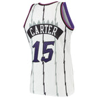 Vince Carter Toronto Raptors 1998/99 Hardwood Classics Authentic Jersey - White
