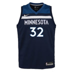Karl-Anthony Towns Minnesota Timberwolves Nike Youth Swingman Jersey Navy - Icon Edition