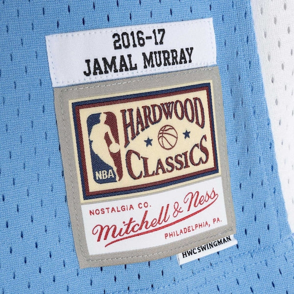 Jamal Murray Denver Nuggets 2016/17 Throwback Swingman Jersey - Powder Blue