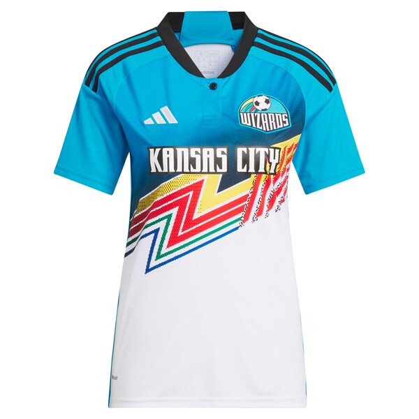 Sporting Kansas City adidas Women's 2024 Archive Replica Jersey - White